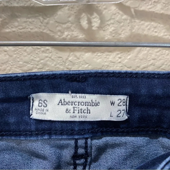 ABERCROMBIE & FITCH Skinny Jeans Size 6 Short - Picture 6 of 10